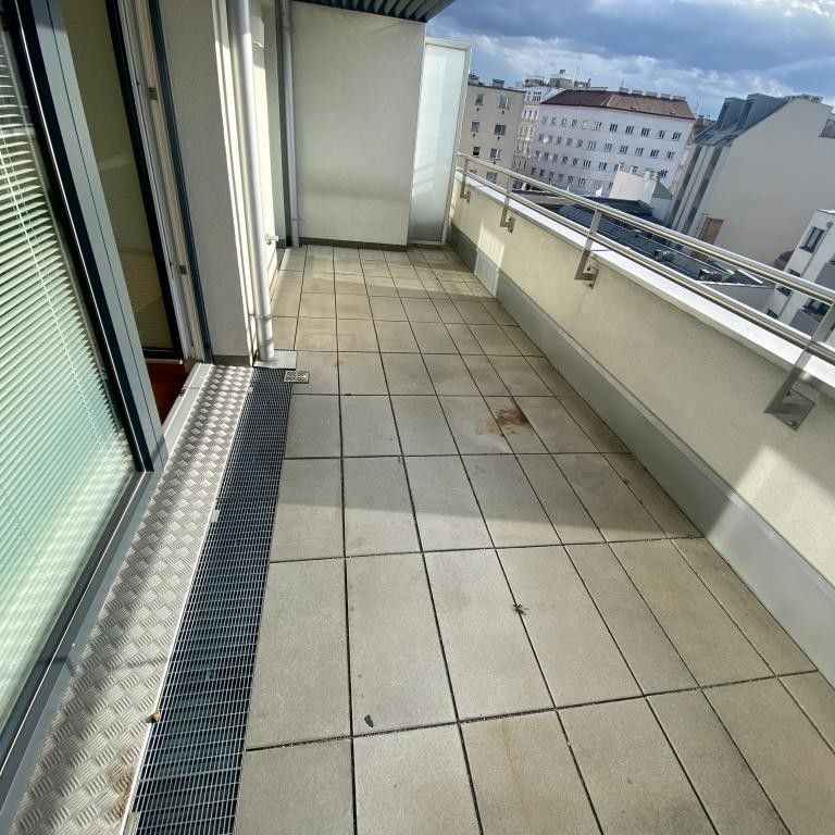 Moderne Terrassenwohnung mit Abendsonne (Baujahr 2016) ohne Dachschrägen!! Grenze zum 5. Bezirk - Foto 1