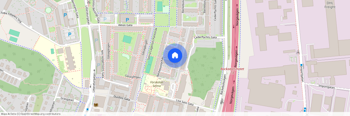 Bäckebolslyckan, Hisings Backa