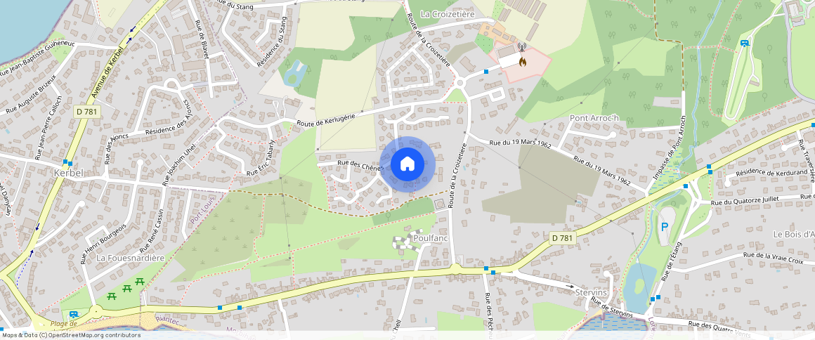 ** Rue des Tamaris, 56670 Riantec, France