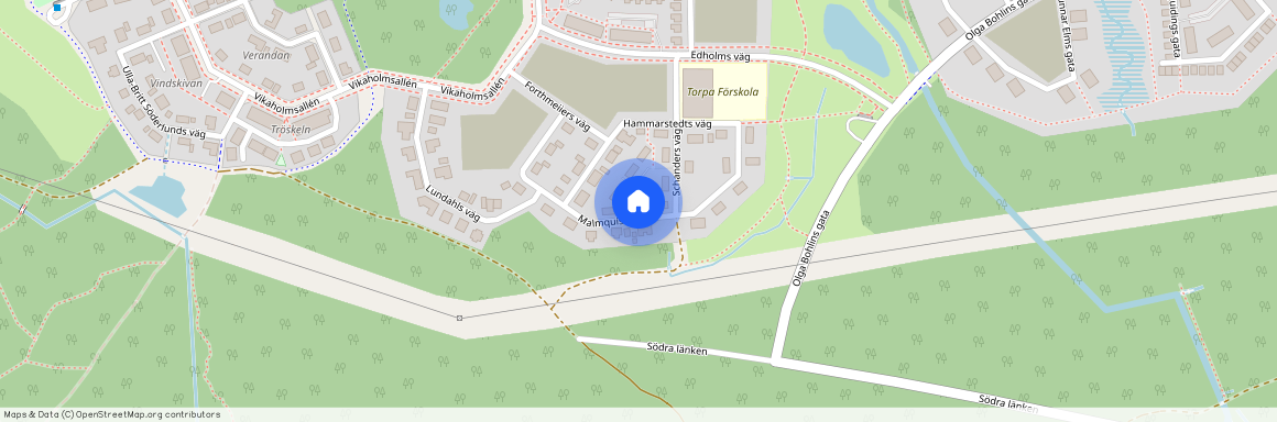 Vikaholm, Växjö, Kronoberg, Malmqvists Väg 15 C