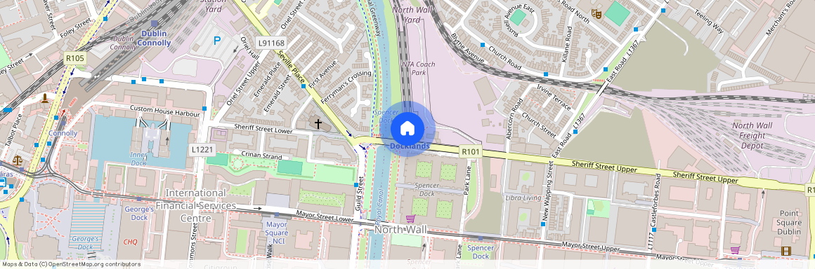 Quayside Quarter @ Dublin Landings, Docklands, Dublin 1