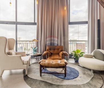 Duplex alto padrão, mobiliado, para locação em Cerqueira César, com... - Foto 1