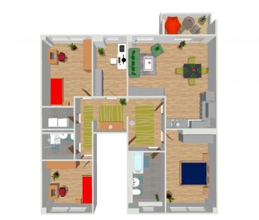 Viel Platz in 5 Zimmern - Foto 1