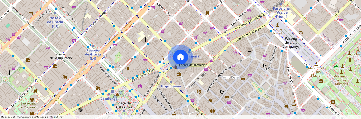 Ronda de Sant Pere 22, 5º 1ª, 08010 Barcelona, Barri Gòtic, Ciutat Vella, Eixample