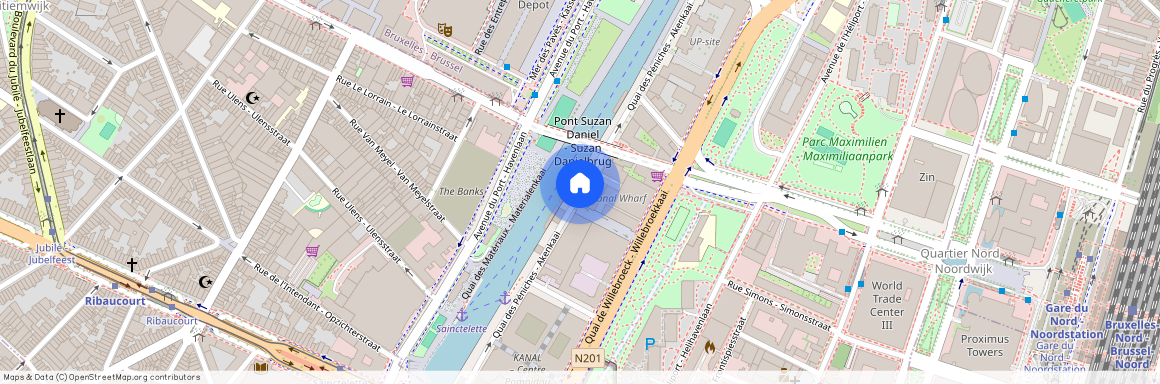 Quai des Péniches, 1000, Bruxelles