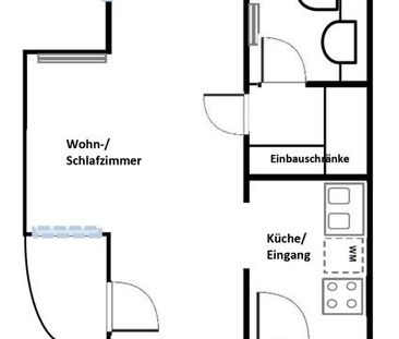 Perfekt für Singleleben! Ruhige Lage mit viel Parkplatzmöglichkeit - Foto 5