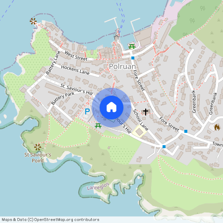 St. Saviours Hill, Polruan