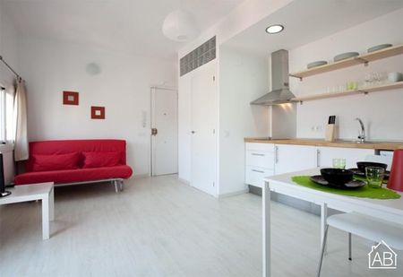 Cheerful studio apartment in Barceloneta located close to the beach - Photo 2