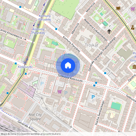 ul. gen. Ignacego Prądzyńskiego, Przedmieście Oławskie, Krzyki, Wrocław, dolnośląskie