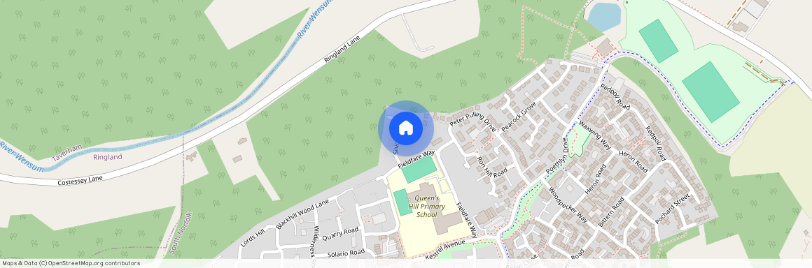 Norwich, Queens Hill, Silvo Road