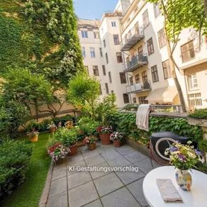 4-Zimmer Garten Apartment mit ruhiger Innenhofterrasse | teilweise möbliert - Photo 1
