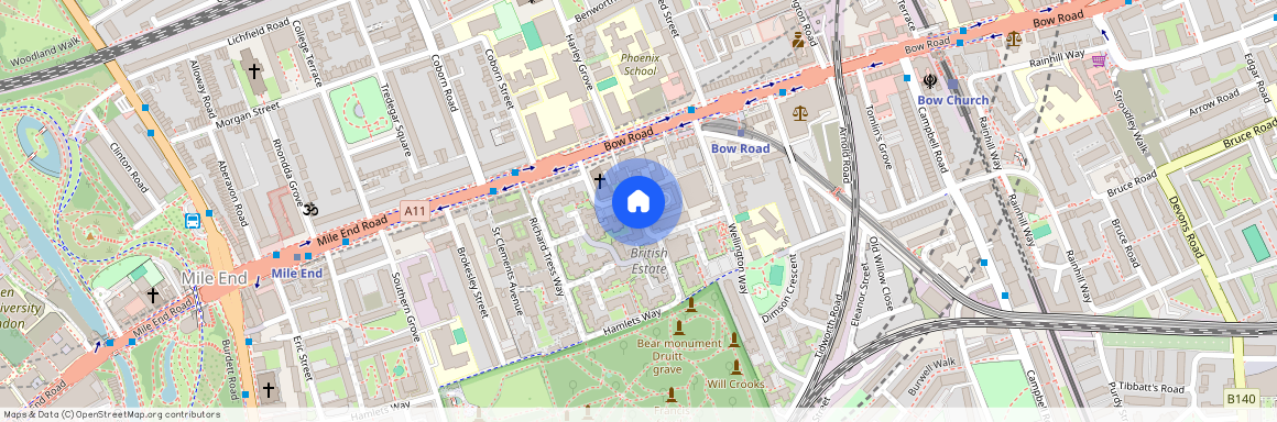 Merchant Street, Mile End, E3, London