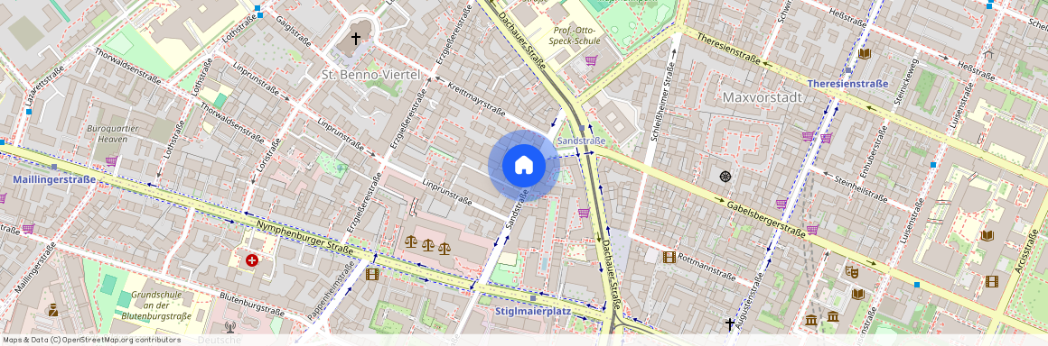 Sandstraße 37, 80335 München - Maxvorstadt