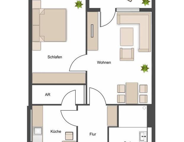 altersgerechte Wohnung mit Terrasse sucht Nachmieter - wohnen im wunderschönen Luisencarré - Foto 1
