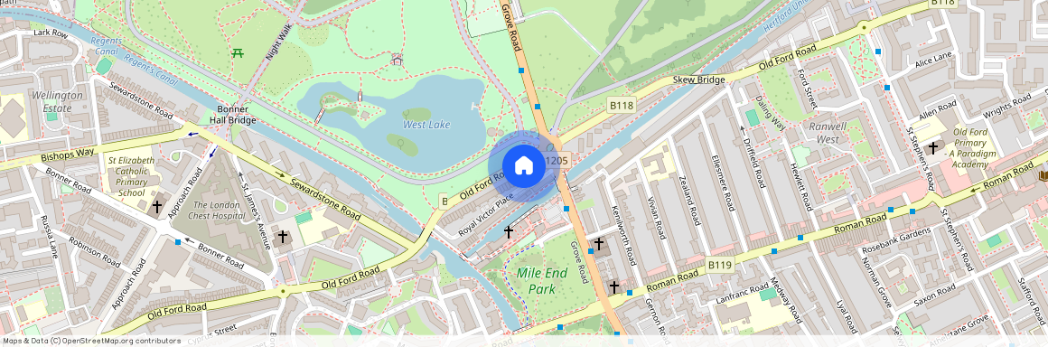 Barge Lane, Victoria Park