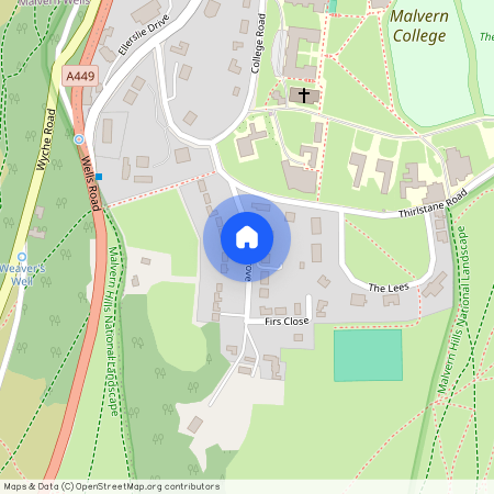 College Grove, Great Malvern, WR14