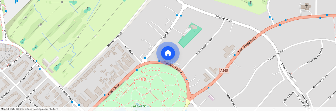 To Let - Westdene, Park Crescent, Hesketh Park - Two Bedroom Apt