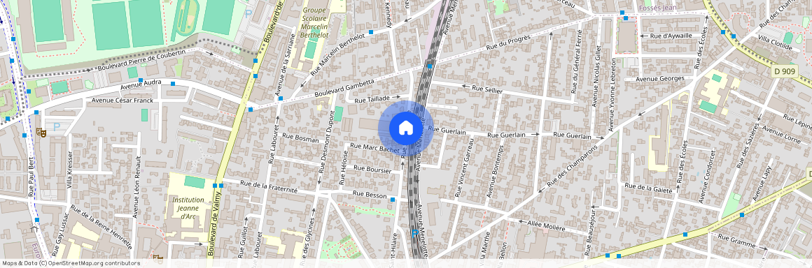 Rue Saint-Hilaire, Francja, Colombes