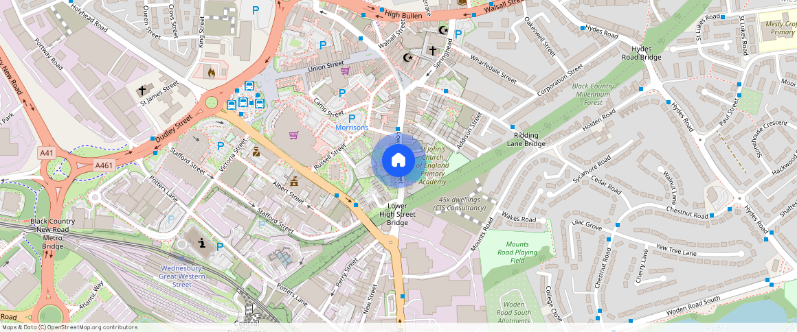 Lower High Street, Wednesbury