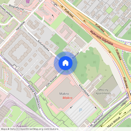 Warszawa, Bielany, Kolumbijska
