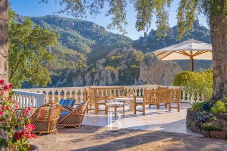 MANDELIEU - SAINT JEAN DE CANNES - VILLA 4 CHAMBRES AU CALME ABSOLU VUE MER ET COLLINES - Photo 3