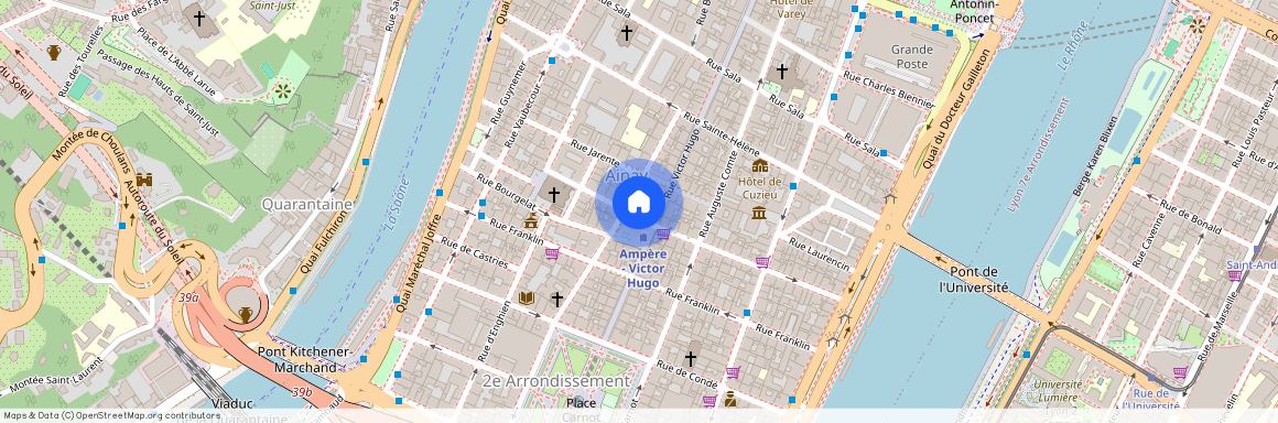 LYON 2EME ARRONDISSEMENT Ainay