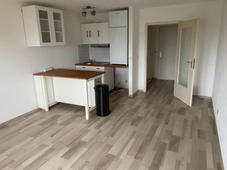 Charmante 1-Zimmer-Wohnung, Einbauküche, Balkon, Tiefgaragenplatz - Foto 2
