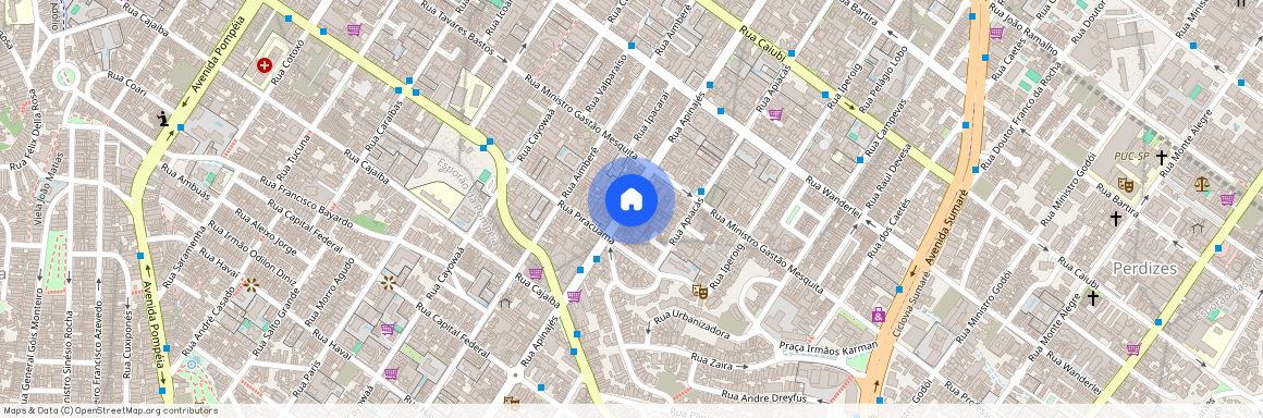 Rua Apinajes, 969, Perdizes, São Paulo - SP, 05017-000, Brazil