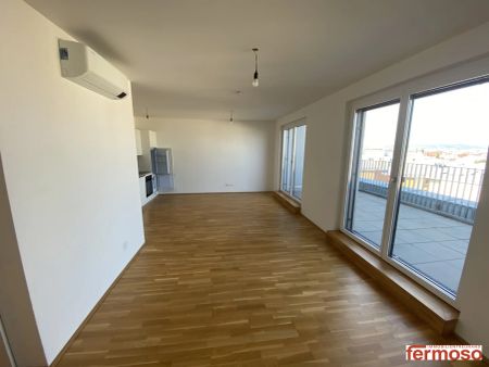 Stilvolle Dachgeschoßwohnung mit Weitblick – 1100 Wien - Foto 2