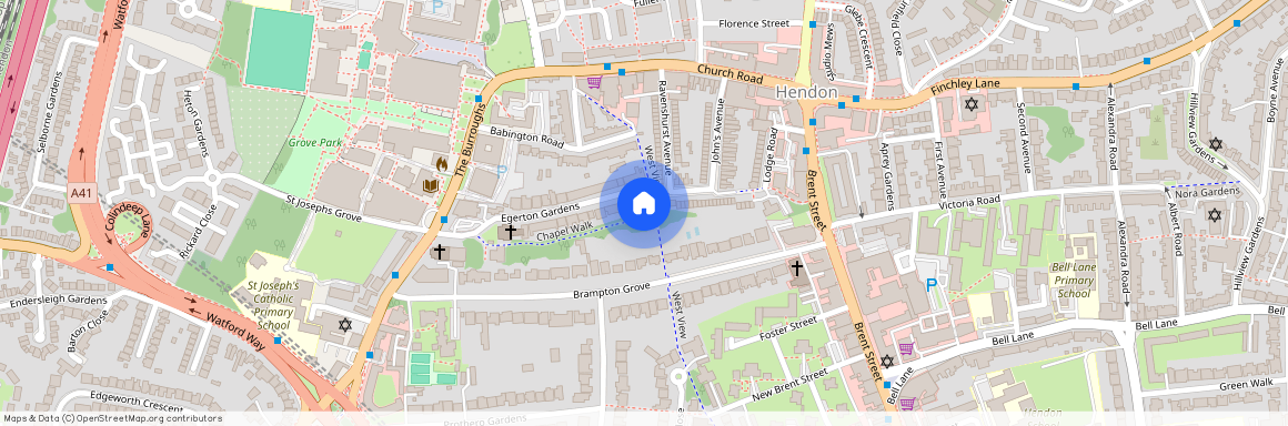 Chapel Walk, Hendon, London