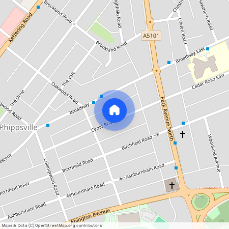 Cedar Road, Northamptonshire NN1