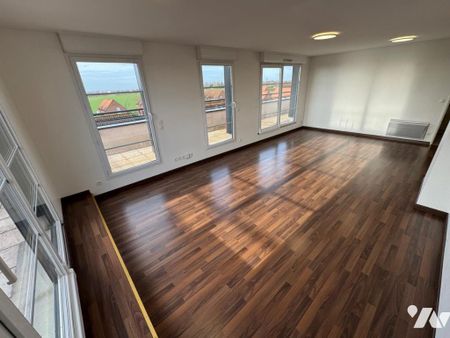 Faches Thumesnil, grand appartement T3, 2 chambres, terrasse, parking, double garage 965€ et 115€ ch - Photo 5