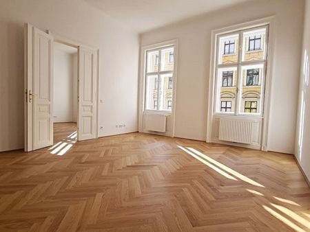 RUBENSGASSE, gepflegte 69 m2 Altbau, 2 Zimmer, Extraküche, Duschbad, Parketten, 1. Stock, WG-geeignet - Photo 3