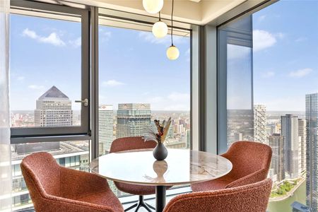 Nestled in the vibrant area of Marsh Wall, London, this brand new luxury apartment at Aspen offers an exceptional living experience on the 61st floor with unobstructed views. - Photo 5