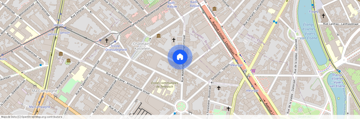 rue Washington, 49, 1050, Ixelles
