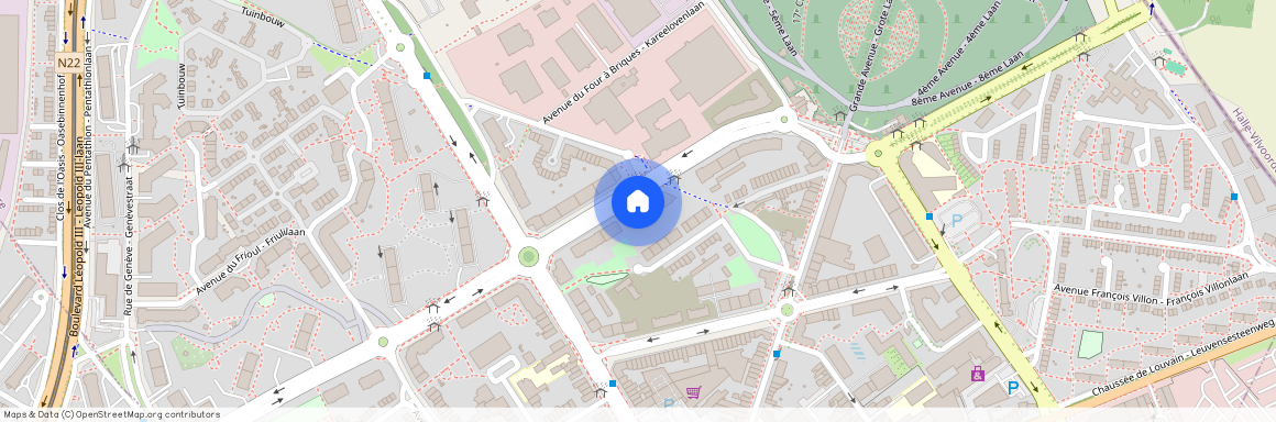 Avenue Henry Dunant, 64, 48, 1140, Evere