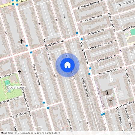 484 Concord Avenue Unit# Main, Toronto