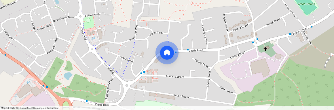 Castle Road, Castle Gresley, Swadlincote, Derbyshire, DE11