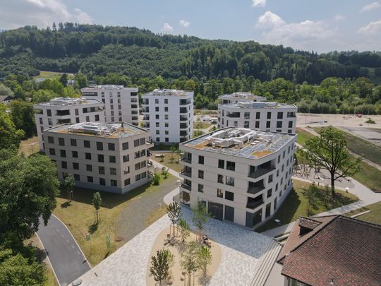 Schöne 2.5 Zimmerwohnungen im Ecoquartier von Marly - Foto 1