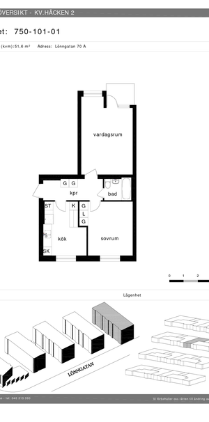 Lönngatan 70A, Lönngården - Foto 2