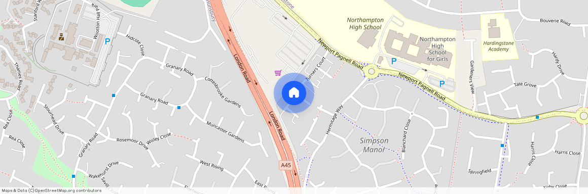 Turners Gardens, Wootton, Northampton