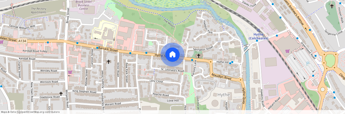 Hythe Hill, Colchester, Essex, CO1