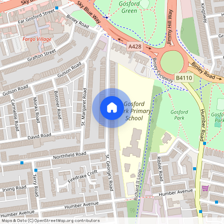 St Georges Road, Coventry, CV1