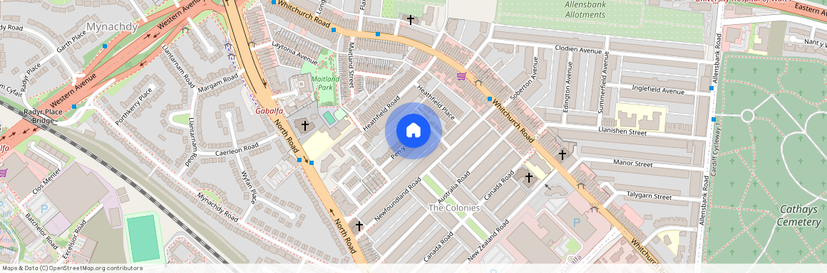 Pen y Bryn Road, Heath, Cardiff