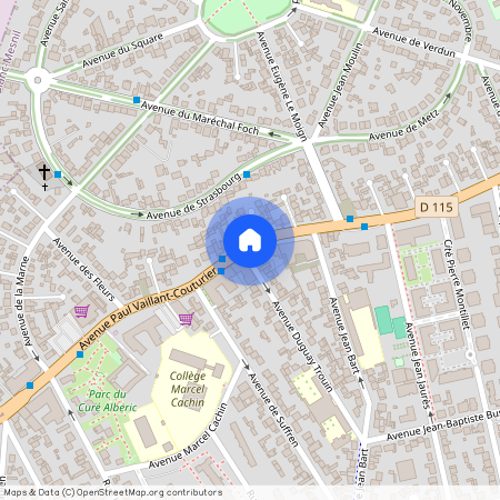 159 à 163 avenue Paul Vaillant Couturier, 93150, Le Blanc Mesnil