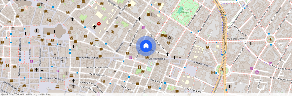 Via di Mezzo, Florence, Tuscany 50121