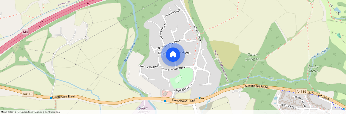 Old Mill Drive, Sain Ffagan, Caerdydd, CF5