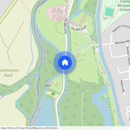 Old Mill Lane, Cowley UB8