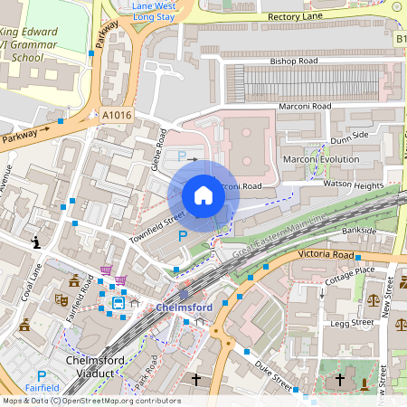 Cunard Square, Chelmsford, CM1