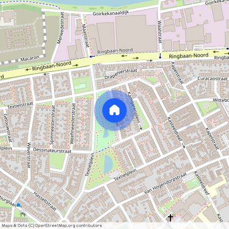 Textielbuurt Oost, 5046 RL, Textielplein, Tilburg